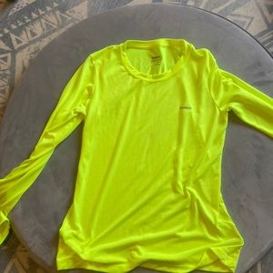 Long sleeve dry fit running shirt